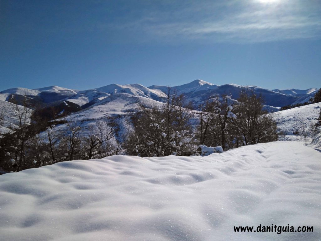Raquetas de nieve en Ezcaray