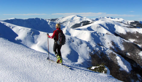 ESQUÍ DE MONTAÑA EN LA SIERRA DE LA DEMANDA